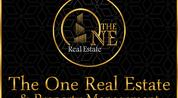 The one real estate and property management logo image