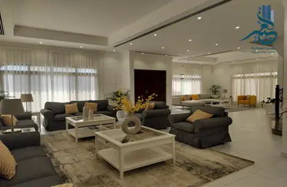 Living Room image for: Villa - 4 Bedrooms - 5 Bathrooms for rent in Saar - Northern Governorate, Image 1