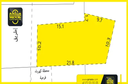 2D Floor Plan image for: Land - Studio for sale in Jid Al Haj - Northern Governorate, Image 1