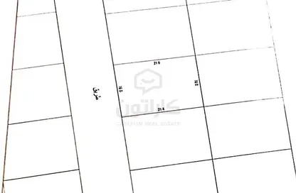 2D Floor Plan image for: Land - Studio for sale in Saraya 2 - Bu Quwah - Northern Governorate, Image 1