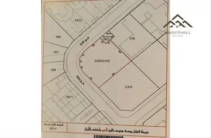 2D Floor Plan image for: Land - Studio for sale in Najma - Amwaj Islands - Muharraq Governorate, Image 1