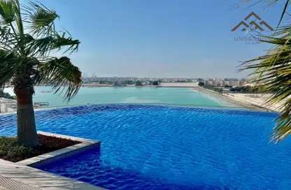 Pool image for: Apartment - 1 Bedroom - 2 Bathrooms for rent in Essence of Dilmunia - Dilmunia Island - Muharraq Governorate, Image 1