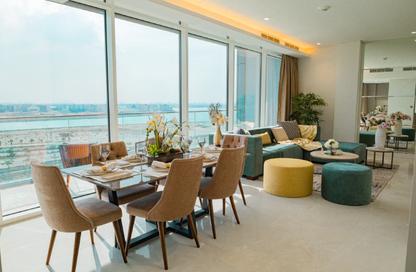 Apartment - 2 Bedrooms - 2 Bathrooms for rent in Canal View - Dilmunia Island - Muharraq Governorate
