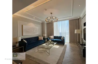Living Room image for: Apartment - 1 Bedroom - 2 Bathrooms for rent in Seef - Capital Governorate, Image 1