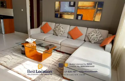 Apartment - 2 Bedrooms - 2 Bathrooms for rent in Al Juffair - Capital Governorate
