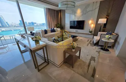 Apartment - 3 Bedrooms - 5 Bathrooms for rent in Bahrain Bay - Capital Governorate