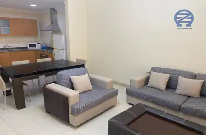 Living / Dining Room image for: Apartment - 1 Bedroom - 1 Bathroom for rent in Bu Ghazal - Manama - Capital Governorate, Image 1