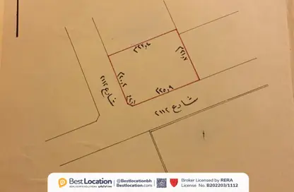 أرض - استوديو للبيع في بوكوارة - الرفاع - المحافظة الجنوبية