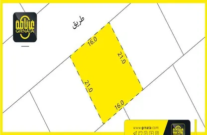 2D Floor Plan image for: Land - Studio for sale in Bu Quwah - Northern Governorate, Image 1