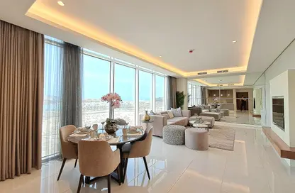 Apartment - 2 Bedrooms - 3 Bathrooms for rent in Canal View - Dilmunia Island - Muharraq Governorate