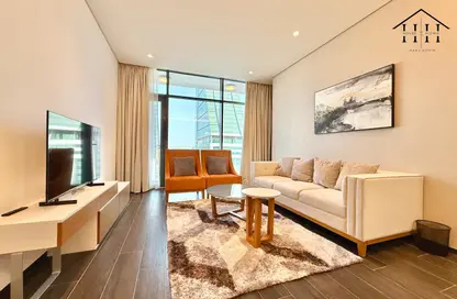 Apartment - 1 Bedroom - 2 Bathrooms for rent in Bahrain Financial Harbour - Manama - Capital Governorate