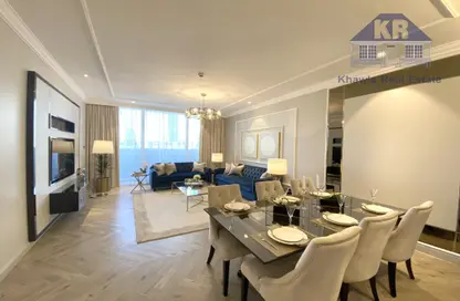 Living / Dining Room image for: Apartment - 3 Bedrooms - 5 Bathrooms for sale in Seef - Capital Governorate, Image 1