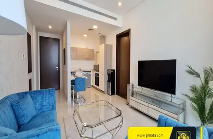 Living Room image for: Apartment - 1 Bedroom - 1 Bathroom for sale in Al Juffair - Capital Governorate, Image 1