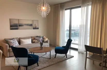 Living Room image for: Apartment - 2 Bedrooms - 2 Bathrooms for rent in Marassi Shores Residences - Diyar Al Muharraq - Muharraq Governorate, Image 1