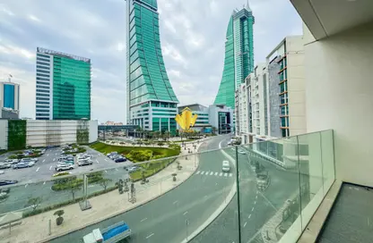 Apartment - 1 Bedroom - 2 Bathrooms for rent in Bahrain Financial Harbour - Manama - Capital Governorate