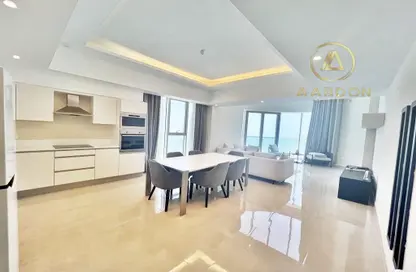 Living / Dining Room image for: Duplex - 3 Bedrooms - 3 Bathrooms for rent in Al Juffair - Capital Governorate, Image 1