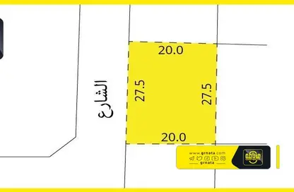 صورة لـ مخطط ثنائي الأبعاد أرض - استوديو للبيع في الجفير - محافظة العاصمة ، صورة رقم 1