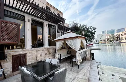 Terrace image for: Villa - 4 Bedrooms - 5 Bathrooms for rent in Al Marsa Floating City - Amwaj Islands - Muharraq Governorate, Image 1