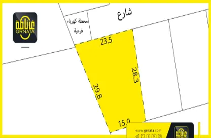 صورة لـ مخطط ثنائي الأبعاد أرض - استوديو للبيع في الدراز - المحافظة الشمالية ، صورة رقم 1