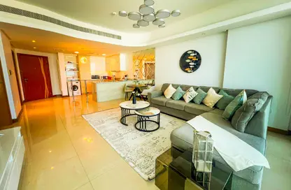 Apartment - 1 Bedroom - 2 Bathrooms for rent in The Treasure - Dilmunia Island - Muharraq Governorate