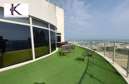 Terrace image for: Apartment - 4 Bedrooms - 5 Bathrooms for rent in Amwaj Avenue - Amwaj Islands - Muharraq Governorate, Image 1