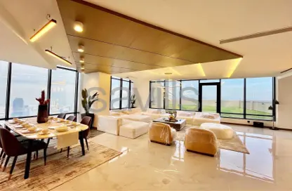Living / Dining Room image for: Penthouse - 5 Bedrooms - 5 Bathrooms for rent in Seef - Capital Governorate, Image 1