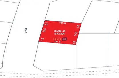 أرض - استوديو للبيع في المقشع - المحافظة الشمالية