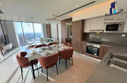 شقة - 2 غرف نوم - 3 حمامات للايجار في أونيكس وتر جاردن - السيف - محافظة العاصمة