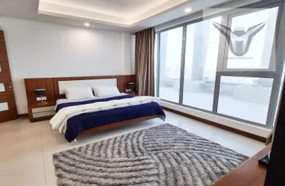 Room / Bedroom image for: Penthouse - 2 Bedrooms - 3 Bathrooms for rent in Amwaj Avenue - Amwaj Islands - Muharraq Governorate, Image 1