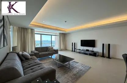 Living Room image for: Apartment - 3 Bedrooms - 5 Bathrooms for rent in The Lagoon - Amwaj Islands - Muharraq Governorate, Image 1