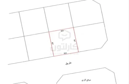 2D Floor Plan image for: Land - Studio for sale in Sadad - Northern Governorate, Image 1