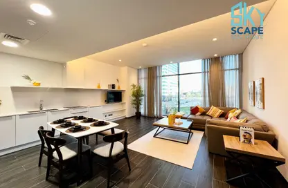 Apartment - 1 Bedroom - 2 Bathrooms for rent in Bahrain Financial Harbour - Manama - Capital Governorate