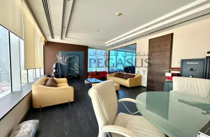 Living / Dining Room image for: Office Space - Studio - 6 Bathrooms for rent in Seef - Capital Governorate, Image 1