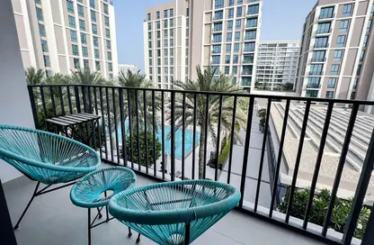Balcony image for: Apartment - 1 Bedroom - 1 Bathroom for sale in Marassi Boulevard - Diyar Al Muharraq - Muharraq Governorate, Image 1