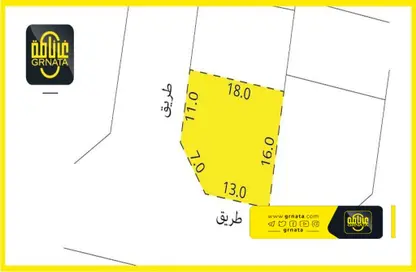 2D Floor Plan image for: Land - Studio for sale in Diyar Al Muharraq - Muharraq Governorate, Image 1