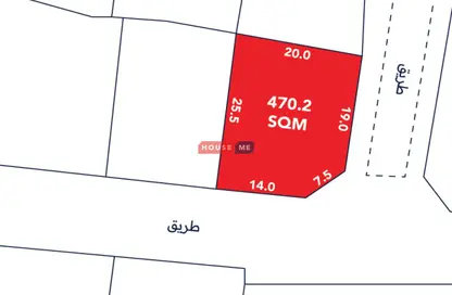 Land - Studio for sale in Al Maqsha - Northern Governorate