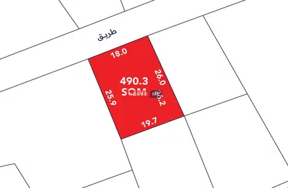 أرض - استوديو للبيع في الماحوز - المنامة - محافظة العاصمة