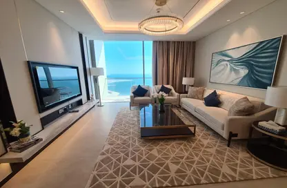 Apartment - 2 Bedrooms - 3 Bathrooms for rent in Bahrain Bay - Capital Governorate