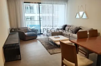 Living / Dining Room image for: Apartment - 2 Bedrooms - 3 Bathrooms for rent in The Lagoon - Amwaj Islands - Muharraq Governorate, Image 1