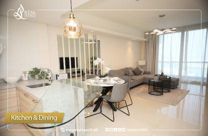 Apartment - 1 Bedroom - 2 Bathrooms for rent in The Treasure - Dilmunia Island - Muharraq Governorate
