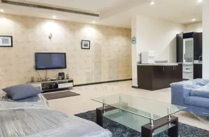 صورة لـ غرفة المعيشة شقة - غرفة نوم - 1 حمام للايجار في الجفير - محافظة العاصمة ، صورة رقم 1