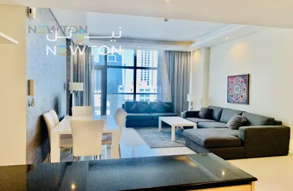 Apartment - 2 Bedrooms - 2 Bathrooms for rent in Al Juffair - Capital Governorate