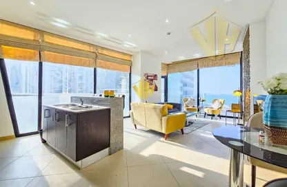 Apartment - 1 Bedroom - 2 Bathrooms for rent in Al Juffair - Capital Governorate