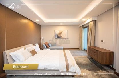 Room / Bedroom image for: Apartment - 1 Bedroom - 2 Bathrooms for rent in Hidd - Muharraq Governorate, Image 1
