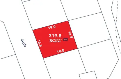 أرض - استوديو للبيع في كرزكان - المحافظة الشمالية