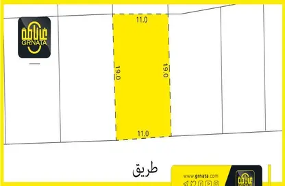 2D Floor Plan image for: Land - Studio for sale in Shahrakan - Northern Governorate, Image 1