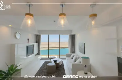 Apartment - 1 Bedroom - 2 Bathrooms for rent in Durrat Marina - Durrat Al Bahrain - Southern Governorate