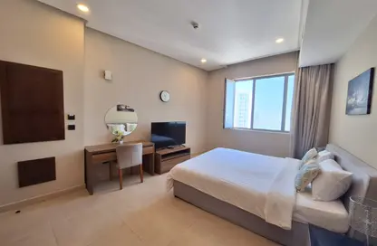 Apartment - Studio - 1 Bathroom for rent in Al Juffair - Capital Governorate