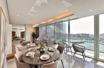Apartment - 2 Bedrooms - 3 Bathrooms for rent in Canal View - Dilmunia Island - Muharraq Governorate