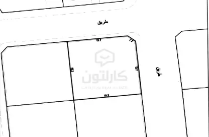 2D Floor Plan image for: Land - Studio for sale in Bani Jamra - Northern Governorate, Image 1